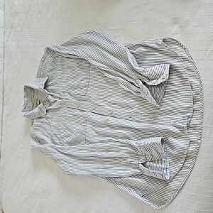 Stripe button up shirt